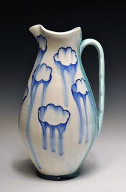 Julia Galloway, Pitcher with Clouds